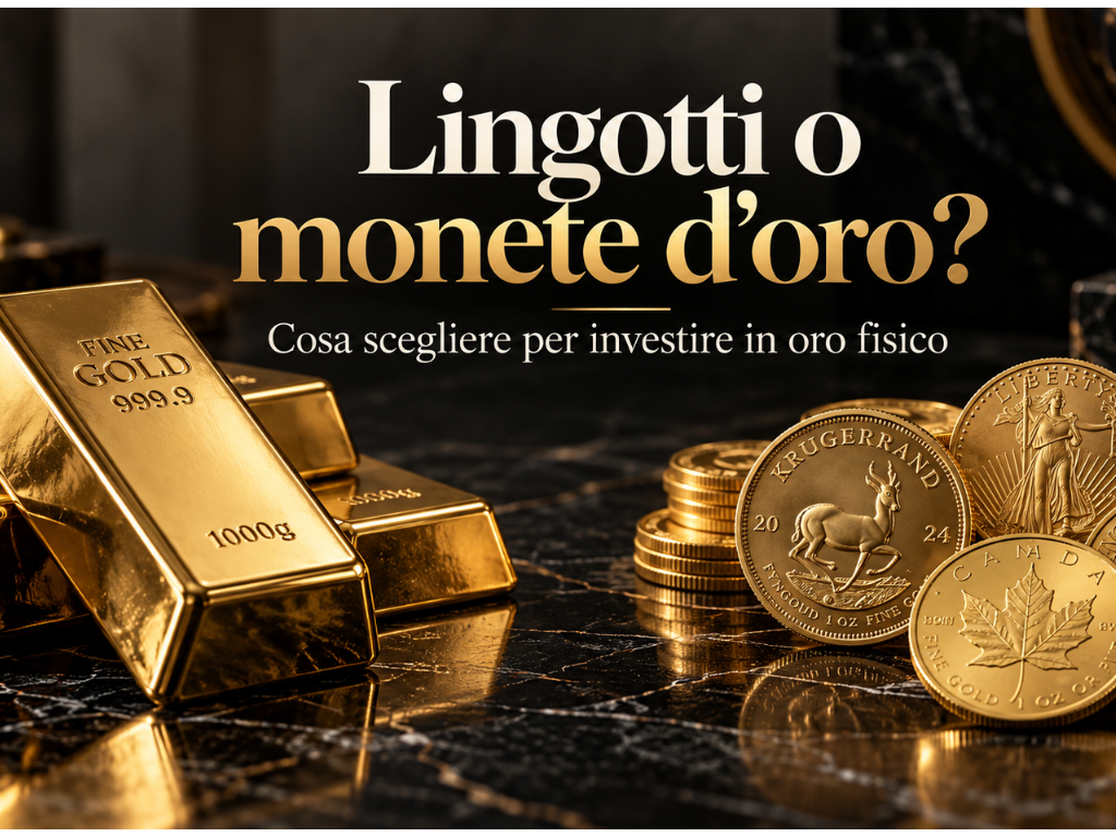 oro da investimento pescara lingotti monete